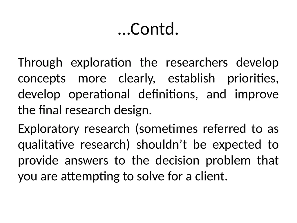 Research Design Dr Muhammad Ibrar Meaning and - slide 25 of 30