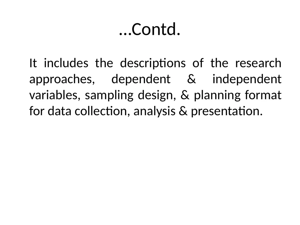Research Design Dr Muhammad Ibrar Meaning and - slide 5 of 30