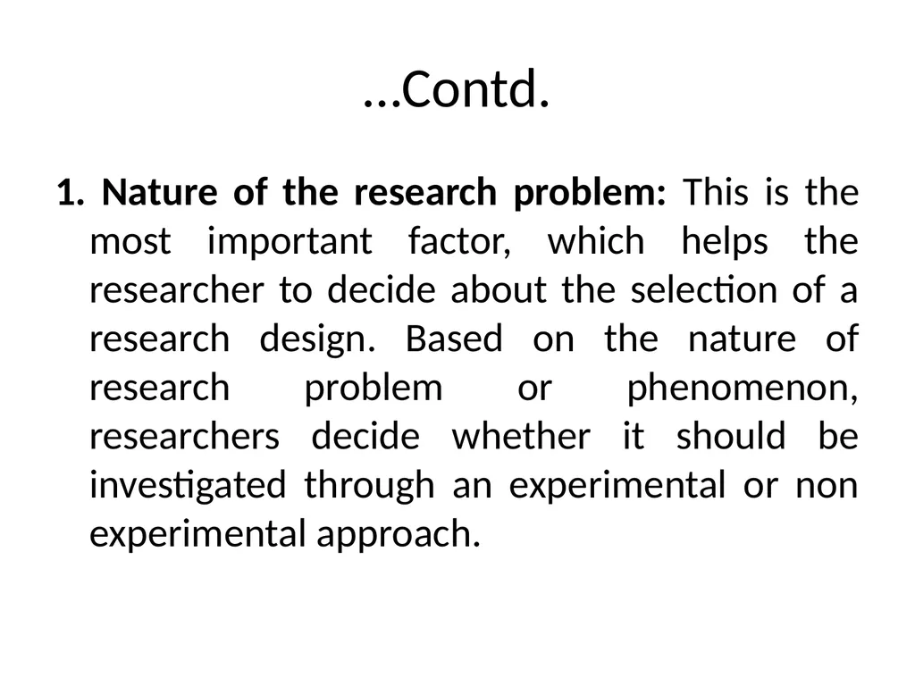Research Design Dr Muhammad Ibrar Meaning and - slide 9 of 30