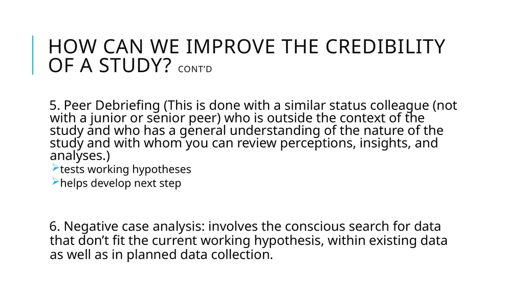 Introduction to Qualitative Research Training - slide 27 of 33