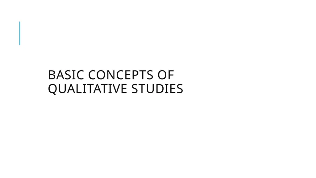 Introduction to Qualitative Research Training - slide 12 of 33