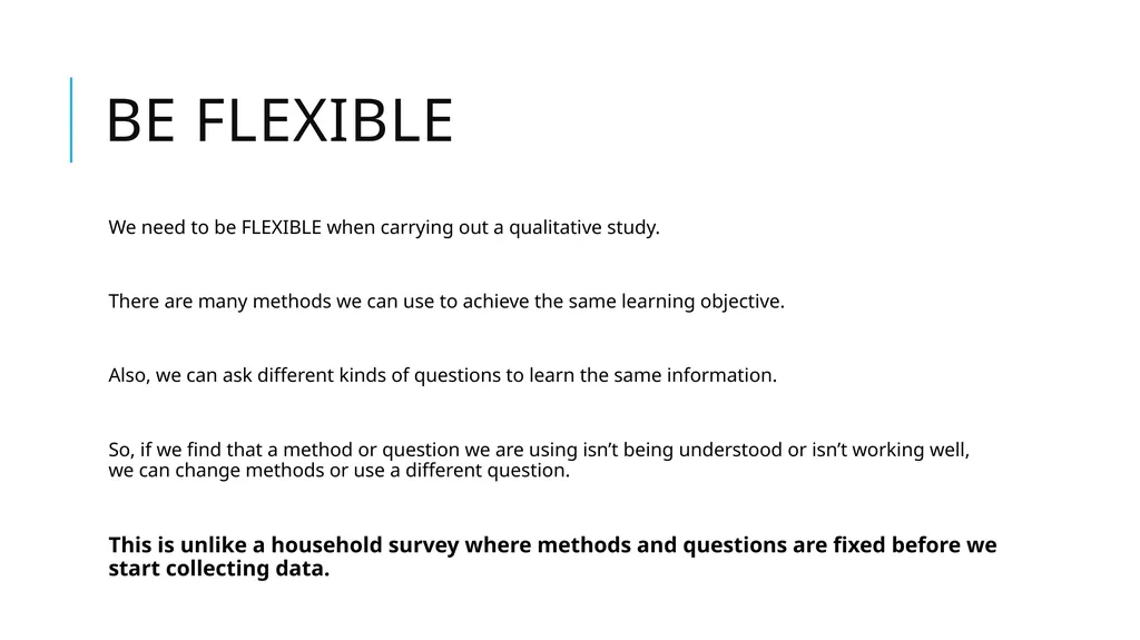 Introduction to Qualitative Research Training - slide 15 of 33