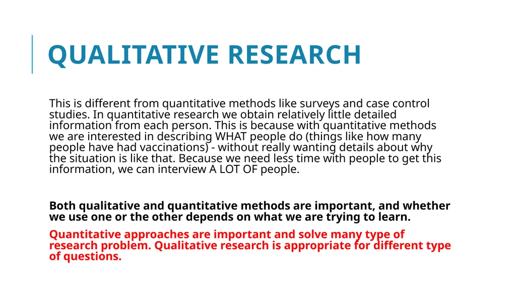 Introduction to Qualitative Research Training - slide 7 of 33