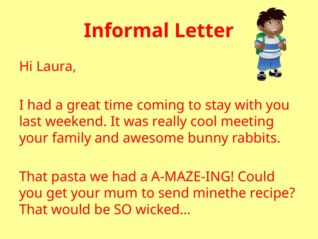 Formal or Informal? Formal We use formal language - slide 5 of 17
