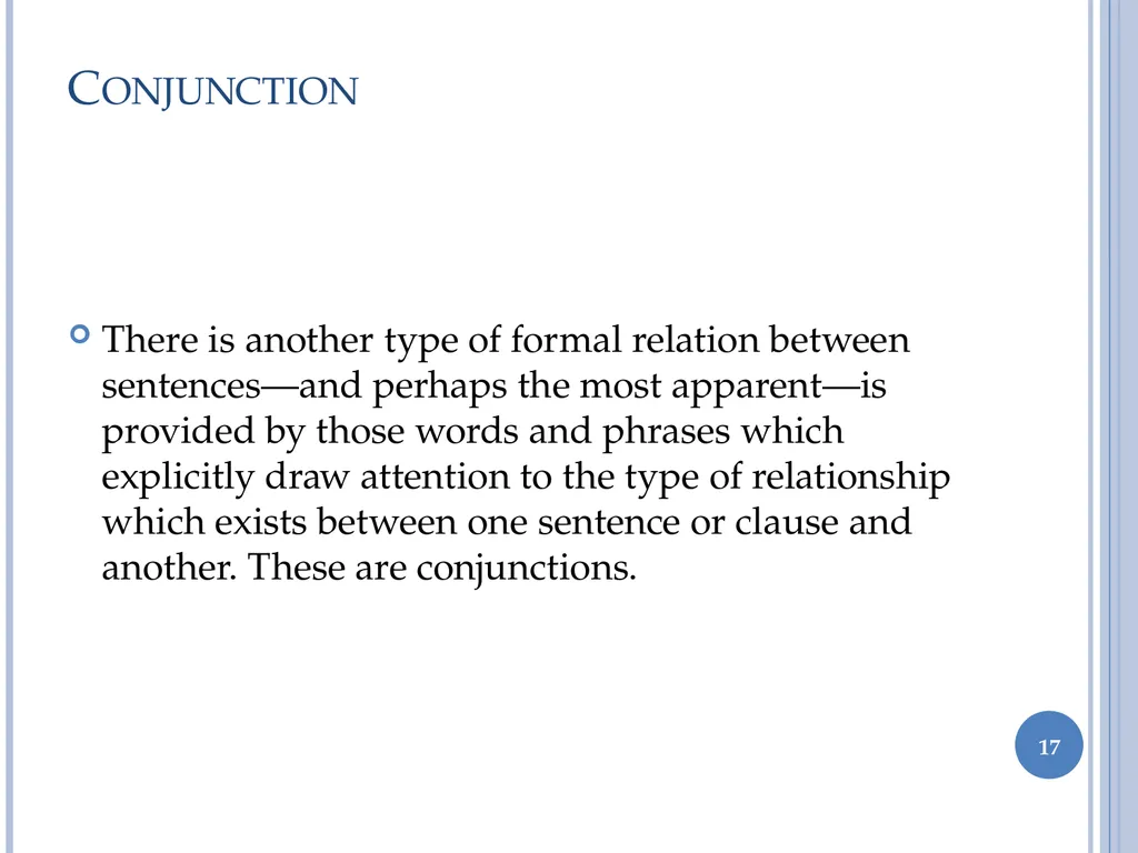 1 Discourse analysis chapter 2 Formal links By Guy - slide 17 of 22