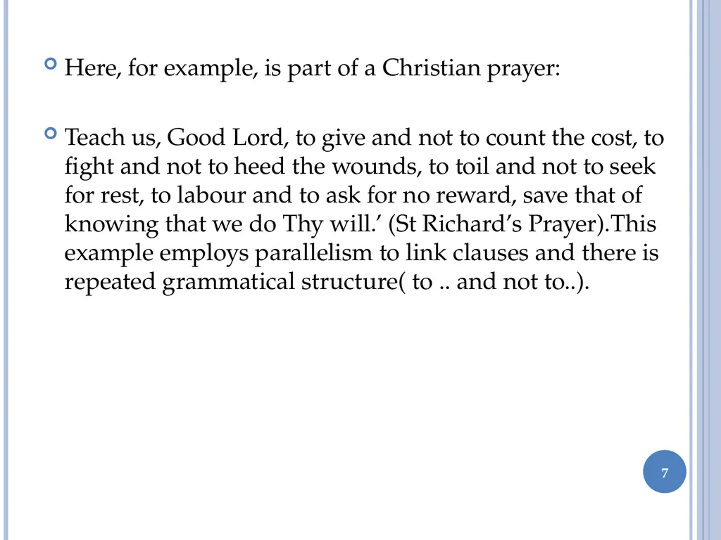 1 Discourse analysis chapter 2 Formal links By Guy - slide 7 of 22