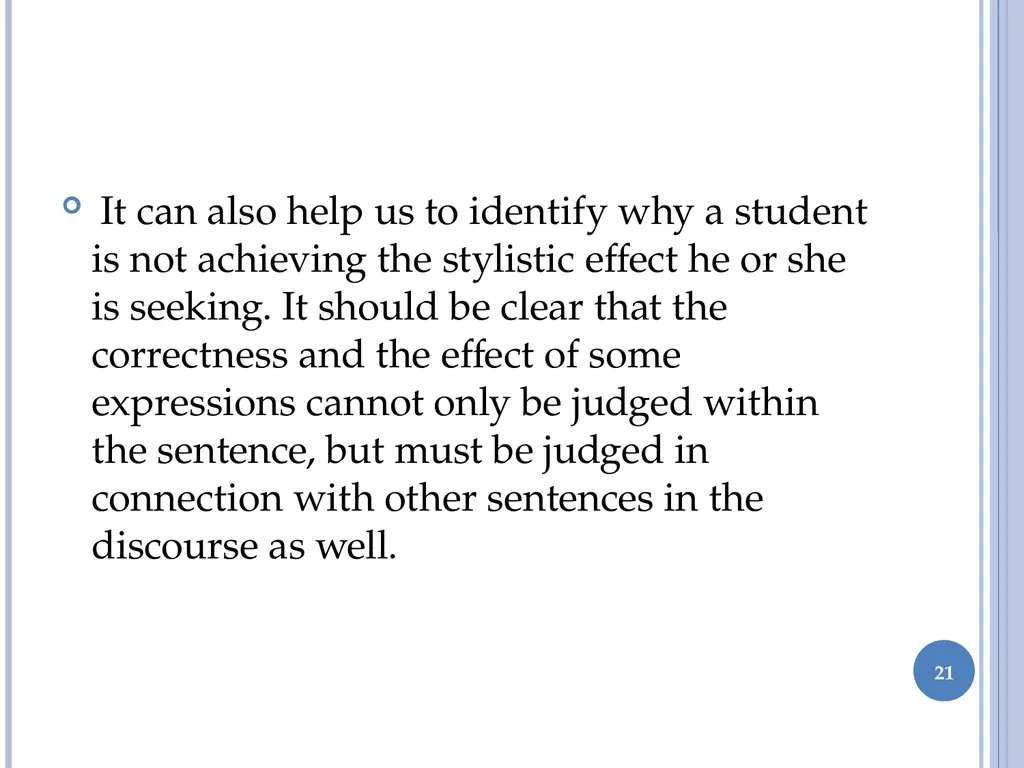 1 Discourse analysis chapter 2 Formal links By Guy - slide 21 of 22