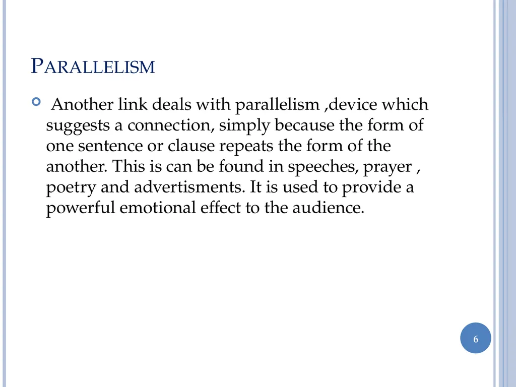 1 Discourse analysis chapter 2 Formal links By Guy - slide 6 of 22