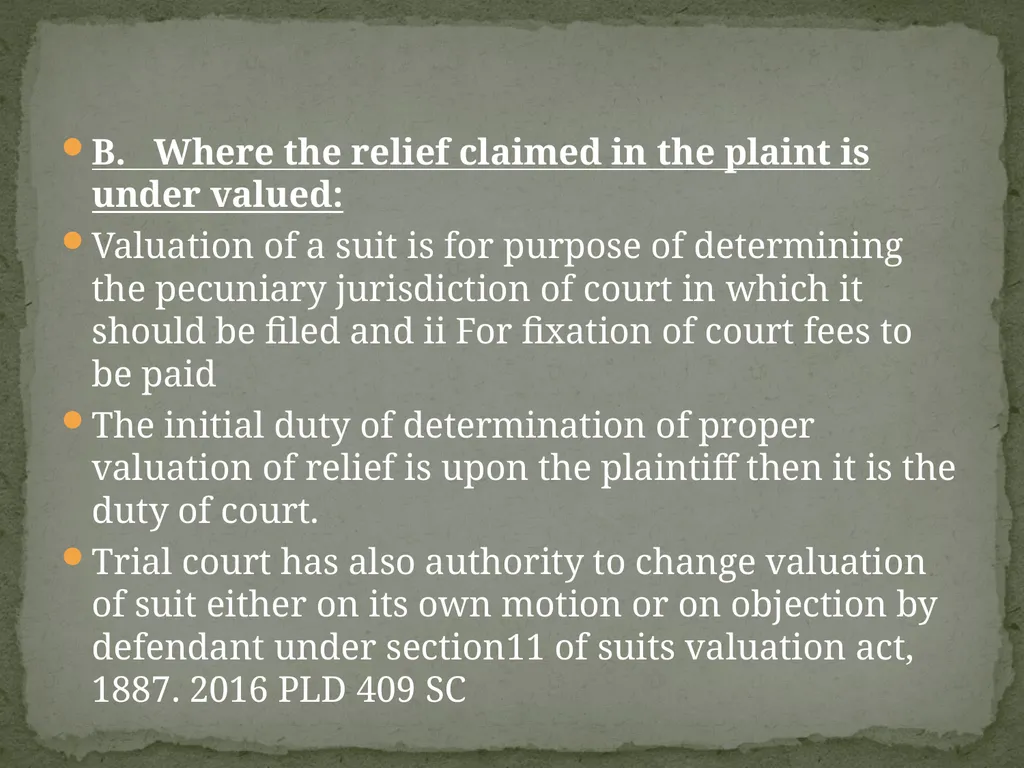 DIFFERENEC BETWEEN LEGAL BAR UNDER ORDER-VII RULE - slide 6 of 26