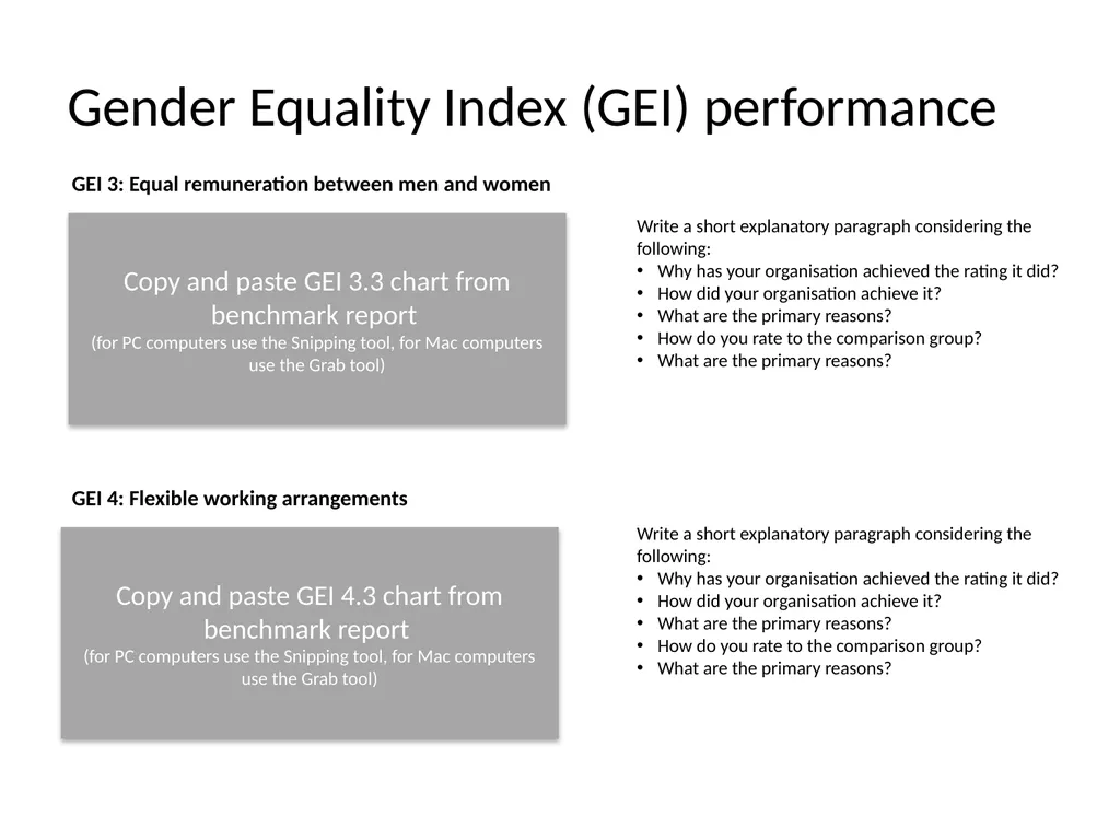 WGEA Benchmark Reporting Our gender reporting - slide 7 of 18