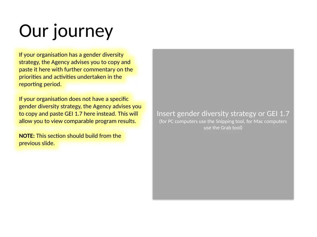 WGEA Benchmark Reporting Our gender reporting - slide 3 of 18
