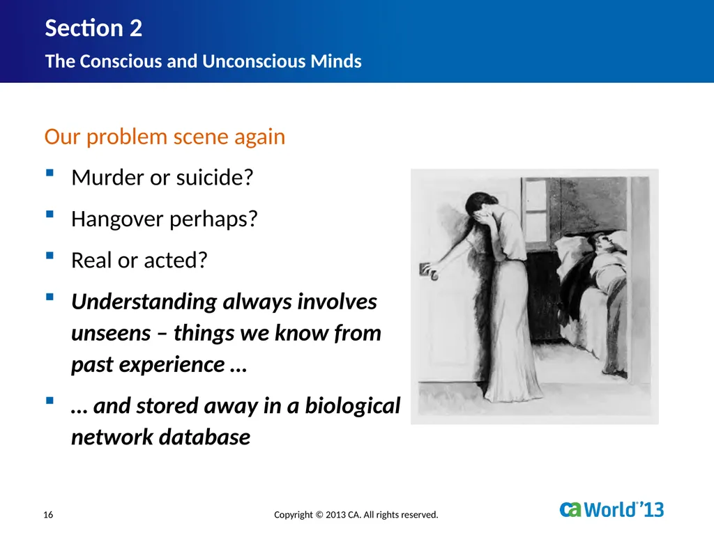 Artificial Consciousness: A CA IDMS™ Database - slide 16 of 36
