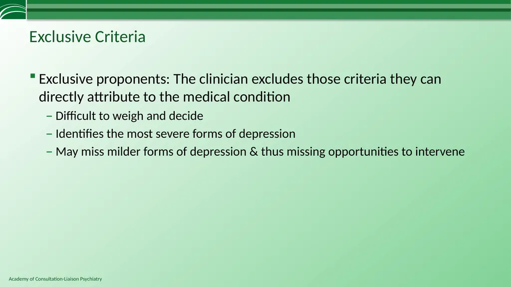 Depression in Medical Settings APM Resident - slide 8 of 52