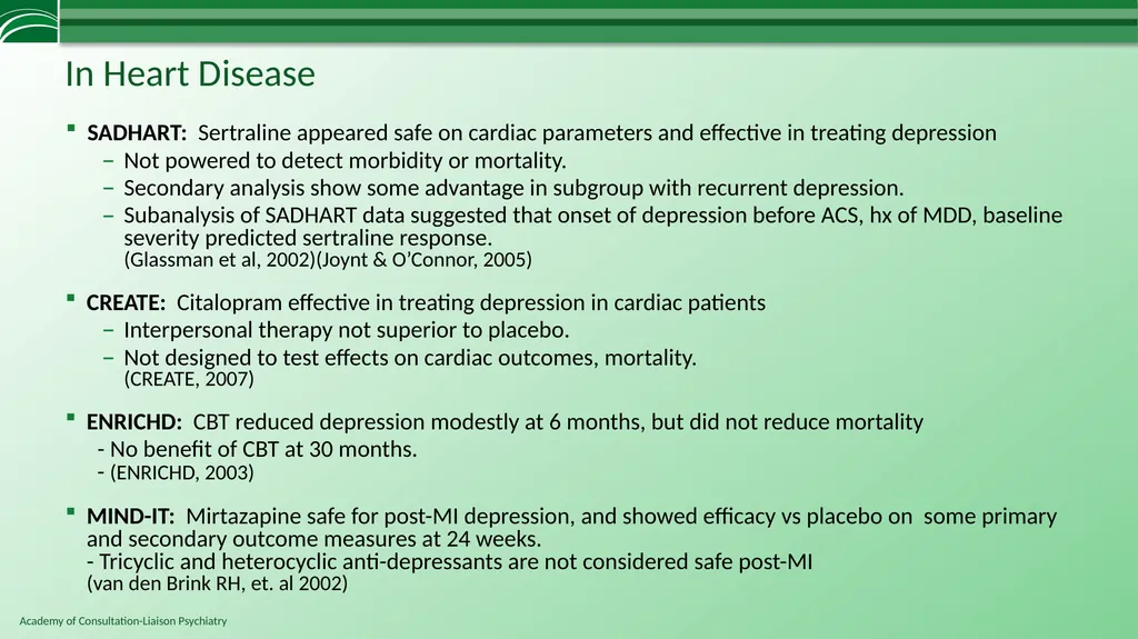 Depression in Medical Settings APM Resident - slide 44 of 52