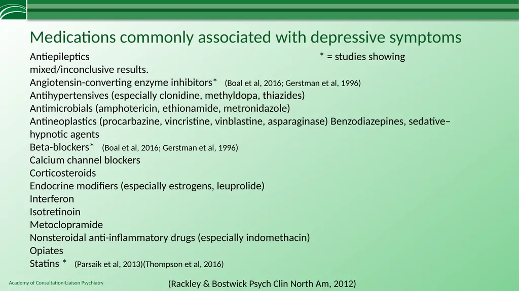 Depression in Medical Settings APM Resident - slide 22 of 52