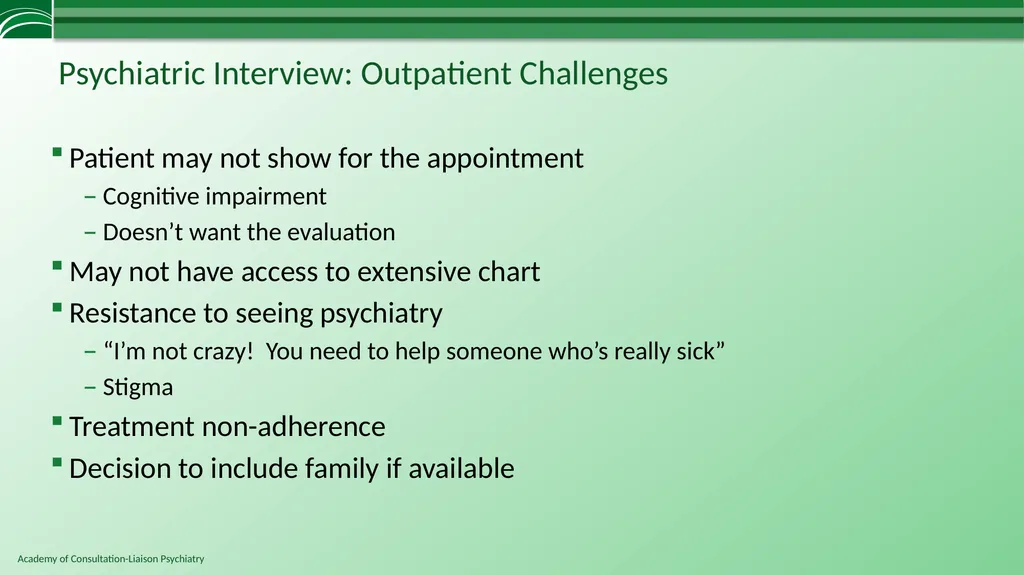 Depression in Medical Settings APM Resident - slide 28 of 52
