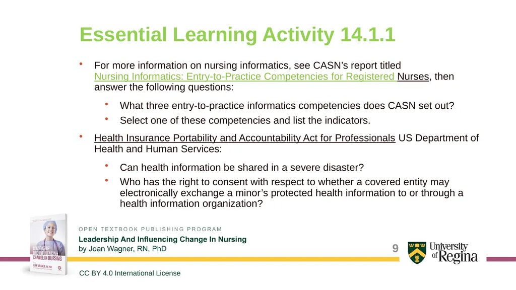 Nursing Leadership through Informatics Shauna - slide 9 of 22
