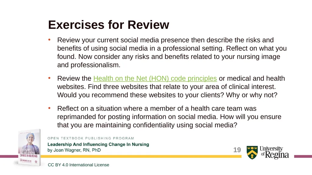 Nursing Leadership through Informatics Shauna - slide 19 of 22
