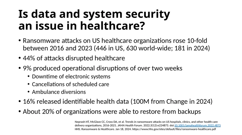 Introduction to Pathology Informatics Session 8: - slide 2 of 34