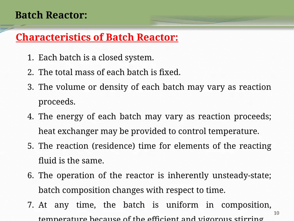 Kinetics and Reactor Design CHE-402 INSTRUCTOR: - slide 10 of 19