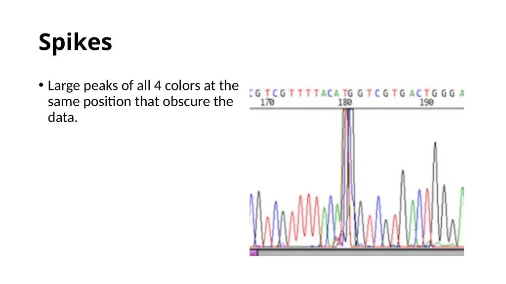 Sanger Sequencing Troubleshooting OSUCCC Genomics - slide 18 of 33