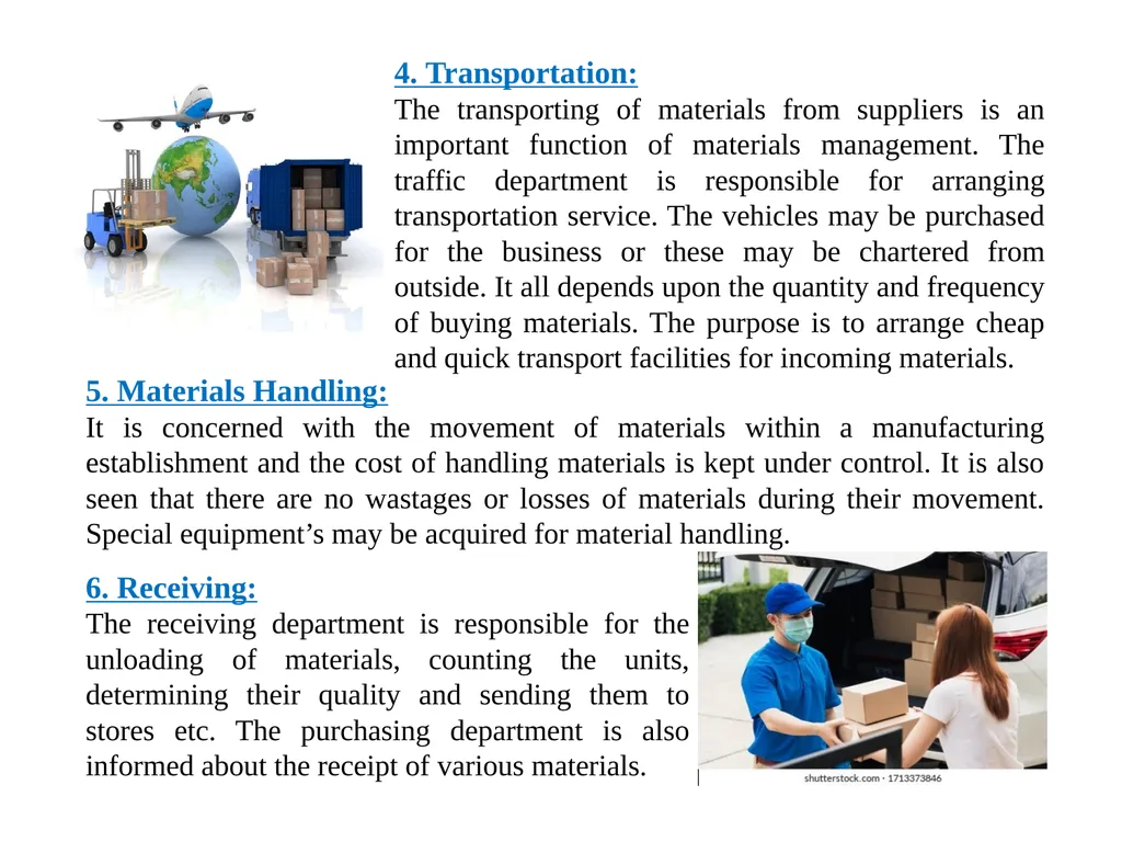 Materials Management Material management Material - slide 11 of 29