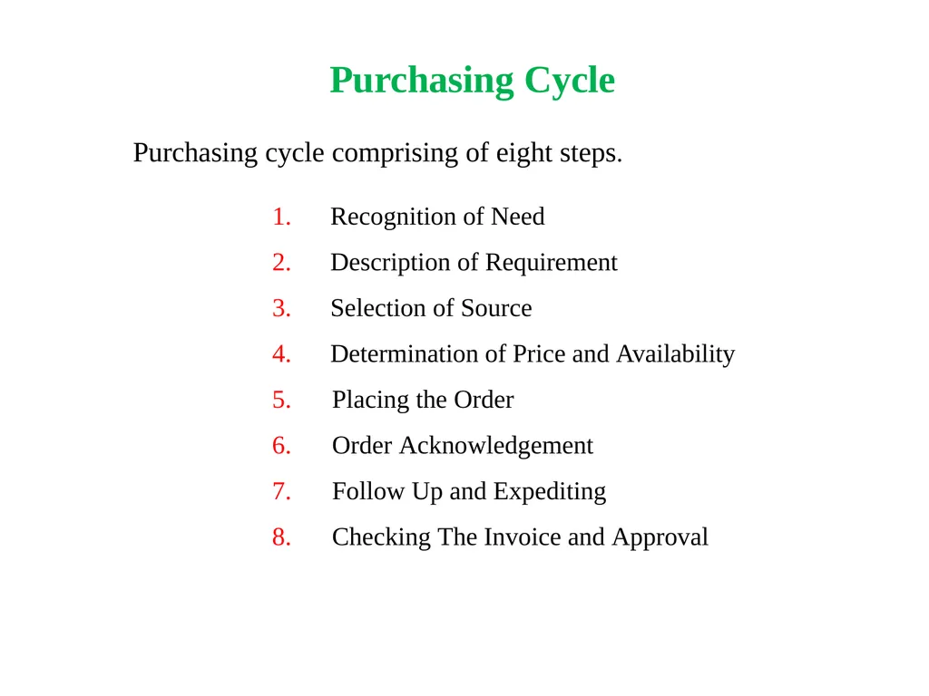 Materials Management Material management Material - slide 16 of 29