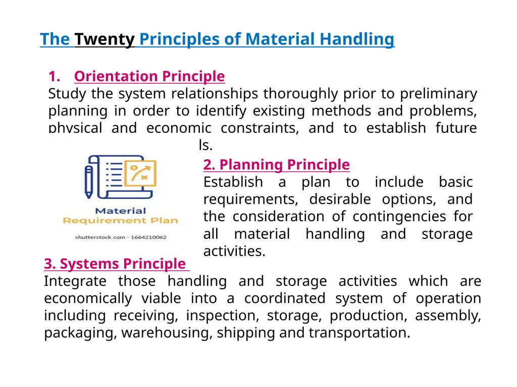 Materials Management Material management Material - slide 24 of 29