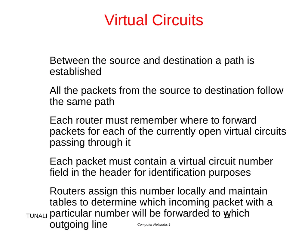 Network Layer Chapter 5 CN5E by Tanenbaum & - slide 12 of 68