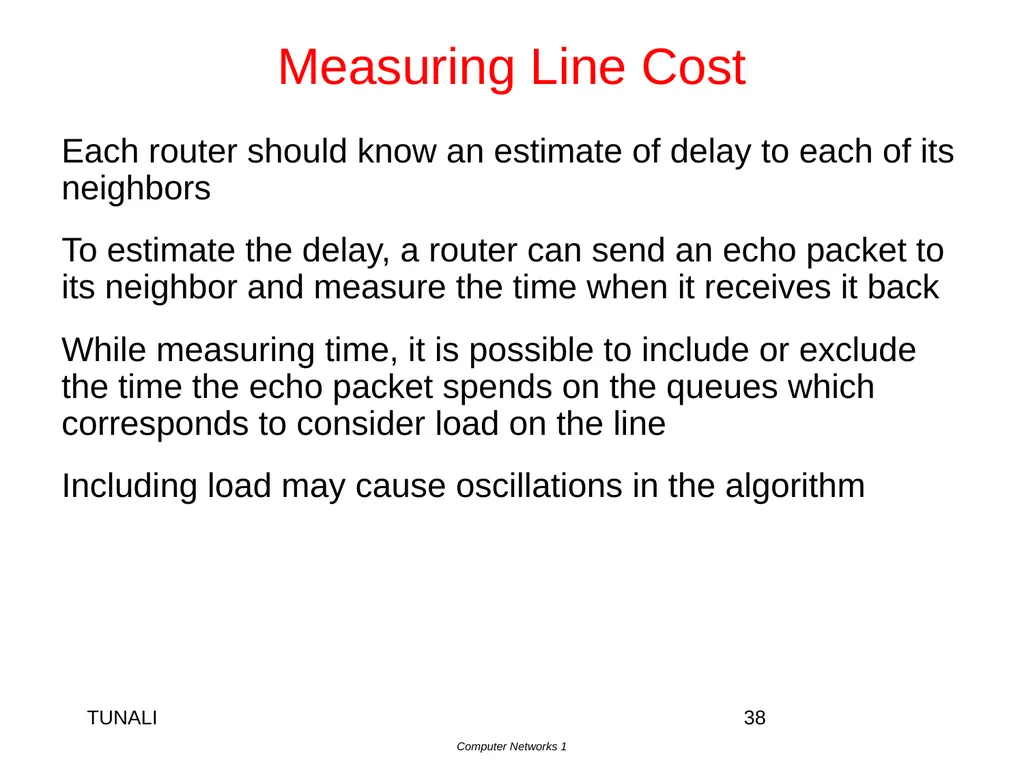 Network Layer Chapter 5 CN5E by Tanenbaum & - slide 38 of 68