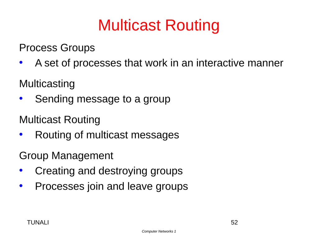 Network Layer Chapter 5 CN5E by Tanenbaum & - slide 52 of 68
