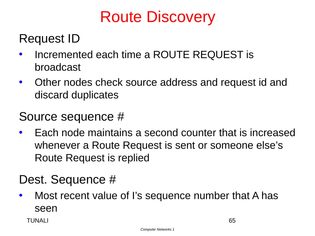 Network Layer Chapter 5 CN5E by Tanenbaum & - slide 65 of 68