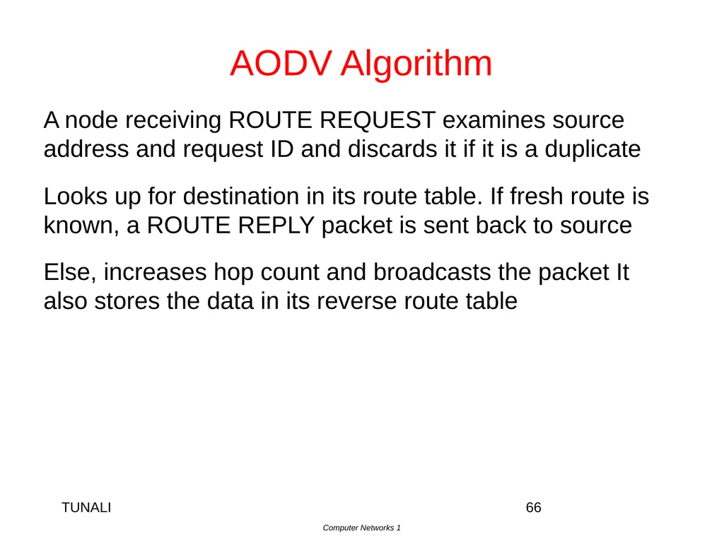 Network Layer Chapter 5 CN5E by Tanenbaum & - slide 66 of 68
