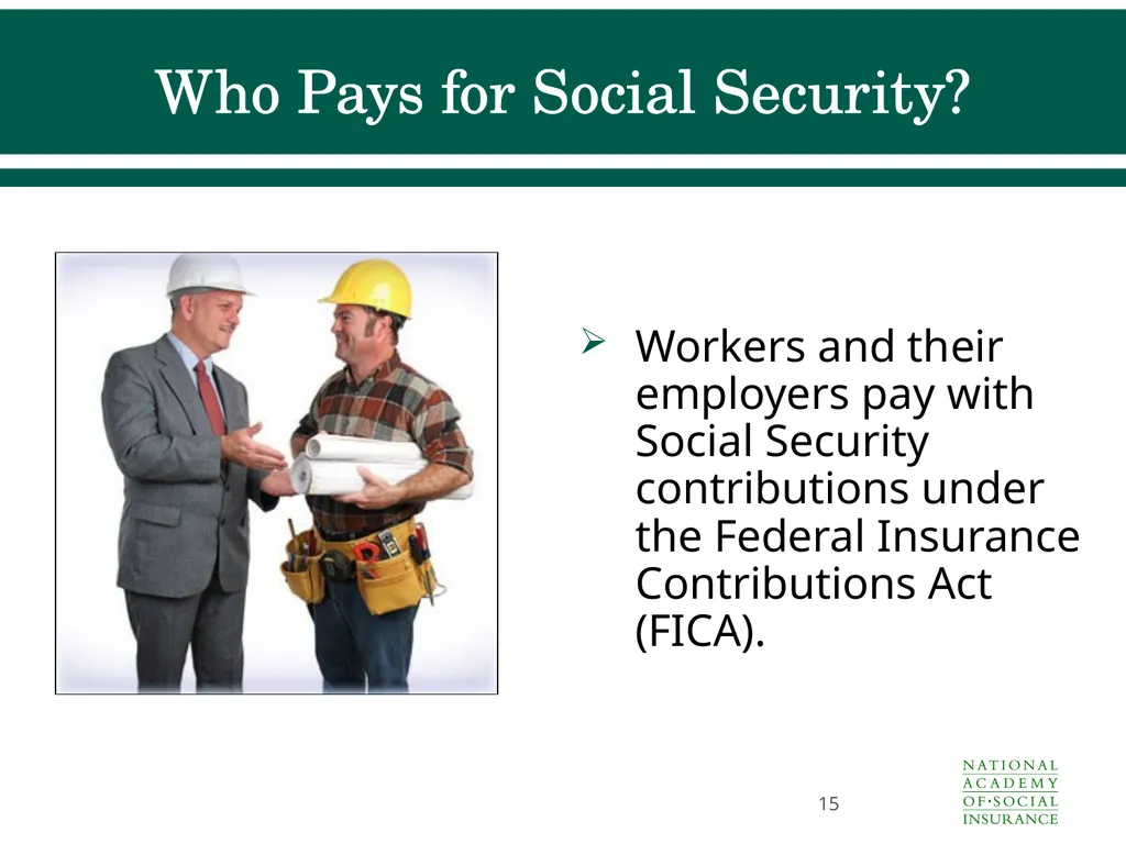 Social Security Benefits, Finances, and Policy - slide 15 of 44