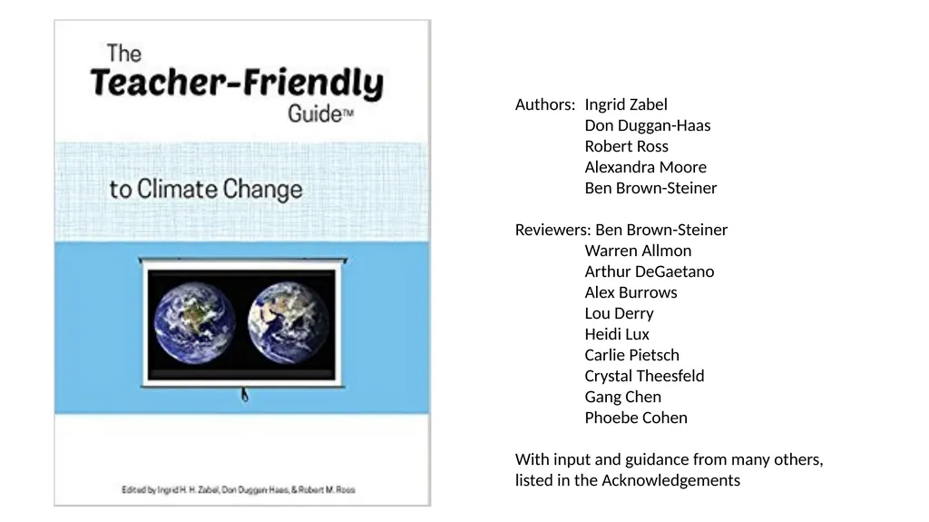 The Teacher-Friendly Guide™ to Climate Change - slide 2 of 12