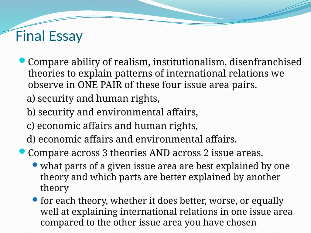 Overview Final exam – questions? Complete climate - slide 3 of 30