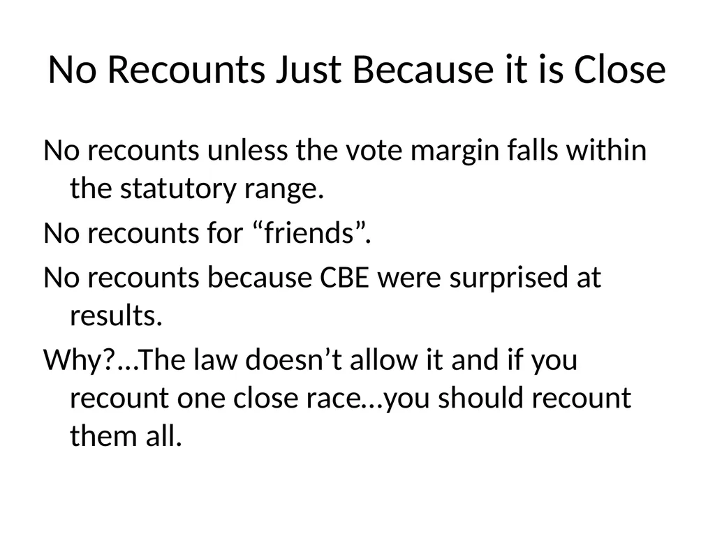 Accurate Elections SBE Member Joshua Malcolm SBE - slide 20 of 20