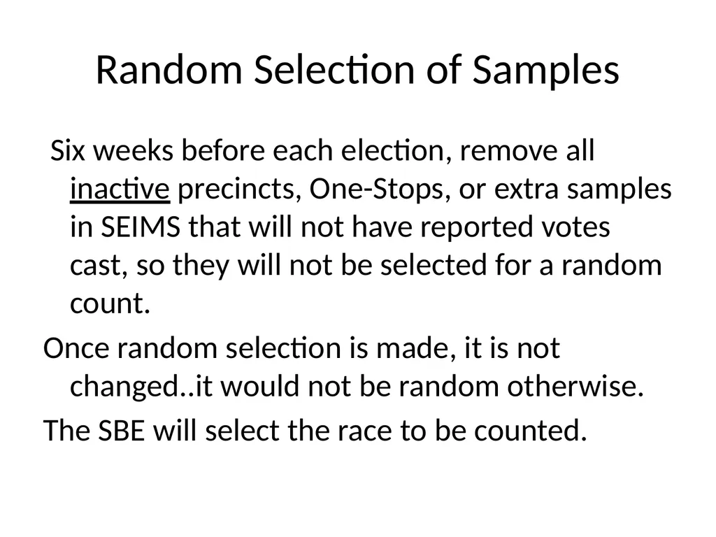 Accurate Elections SBE Member Joshua Malcolm SBE - slide 9 of 20