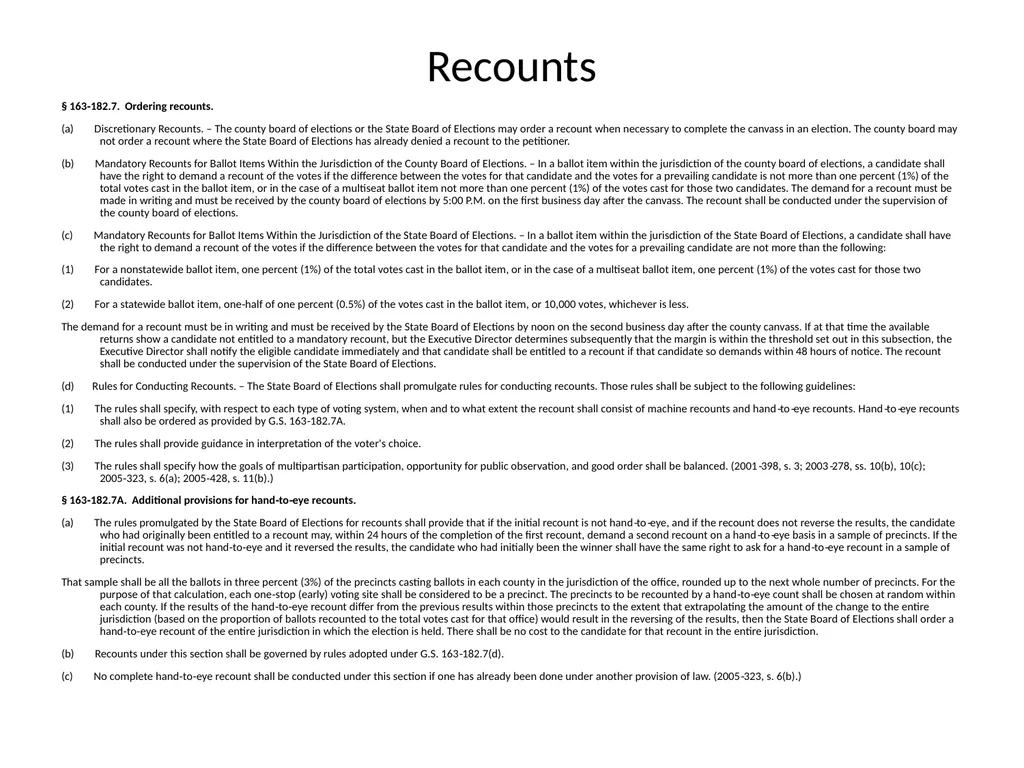 Accurate Elections SBE Member Joshua Malcolm SBE - slide 19 of 20