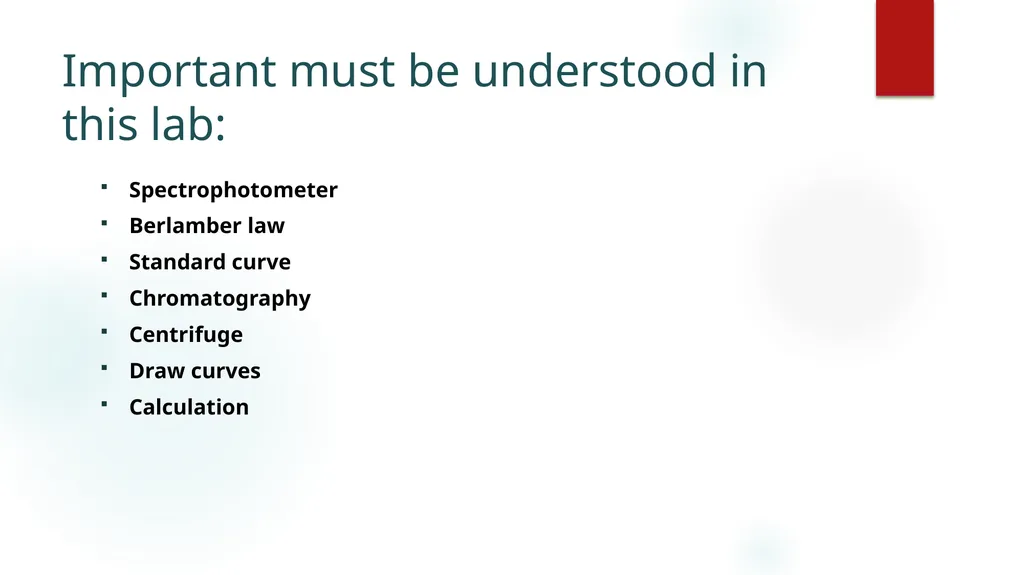 Physical Biochemistry 333 BCH-Introduction Mark - slide 6 of 12