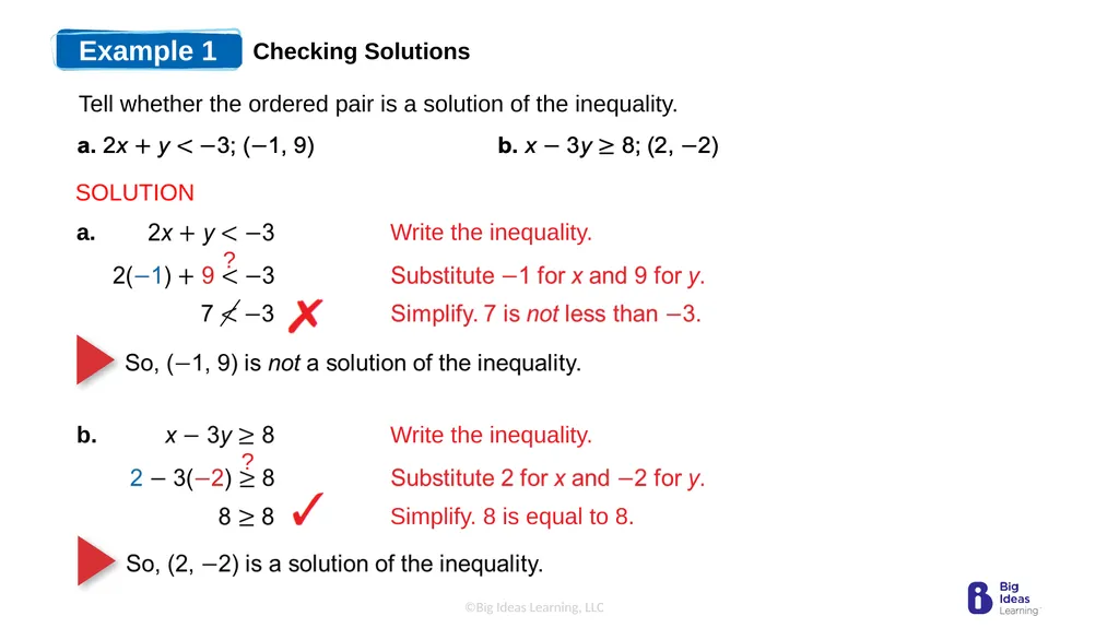 Lesson 5.6 Graphing Linear Inequalities in Two - slide 7 of 19