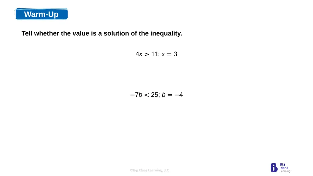 Lesson 5.6 Graphing Linear Inequalities in Two - slide 2 of 19