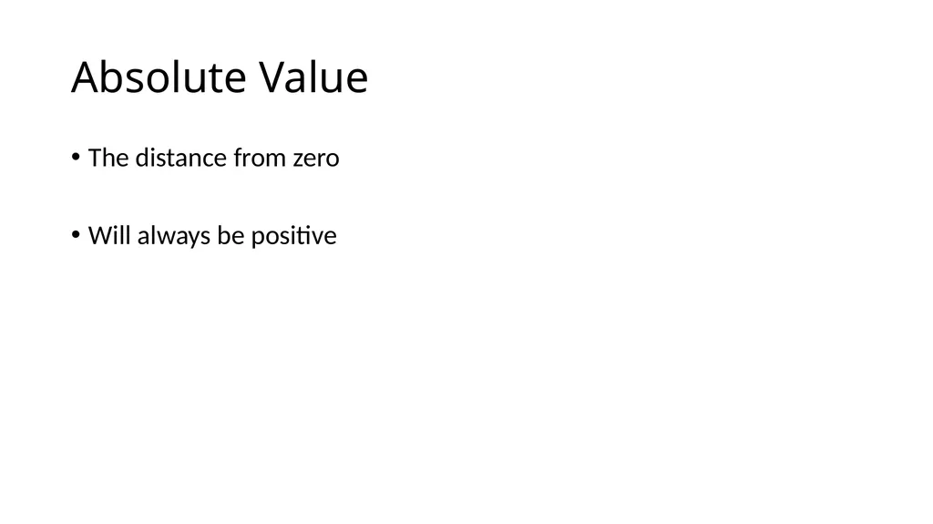 Lesson 2.1 Graphing Absolute Value Functions - slide 2 of 14