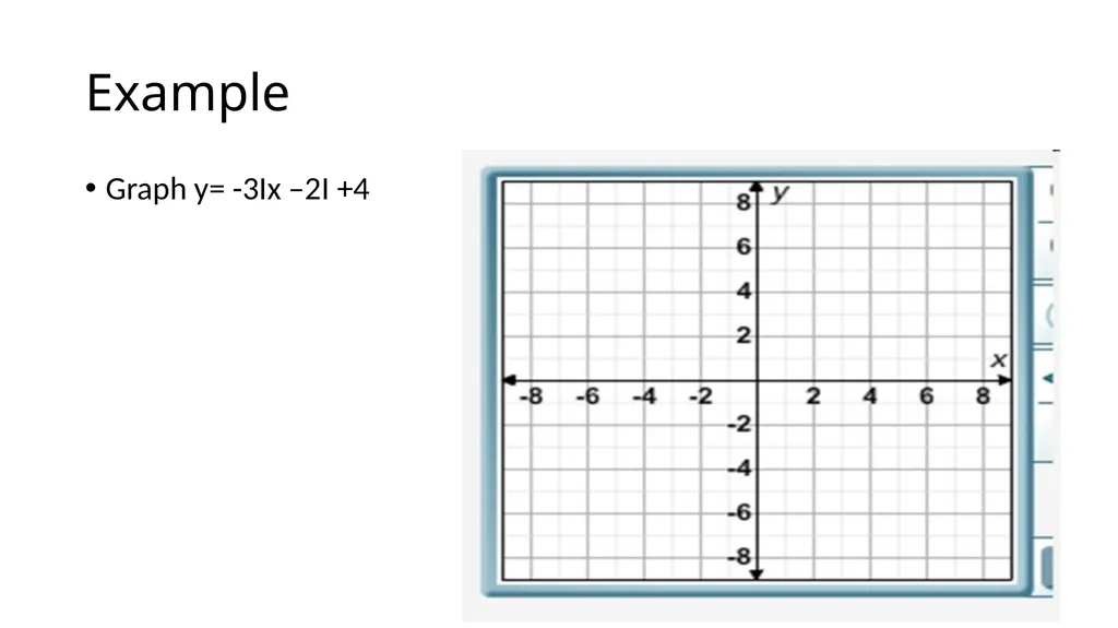 Lesson 2.1 Graphing Absolute Value Functions - slide 11 of 14