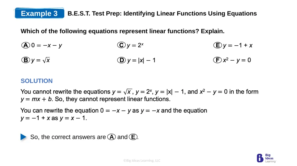Lesson 3.3 Linear Functions Warm-Up Plot the - slide 9 of 25