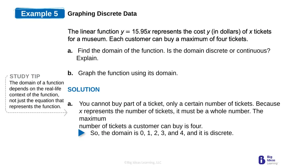 Lesson 3.3 Linear Functions Warm-Up Plot the - slide 18 of 25