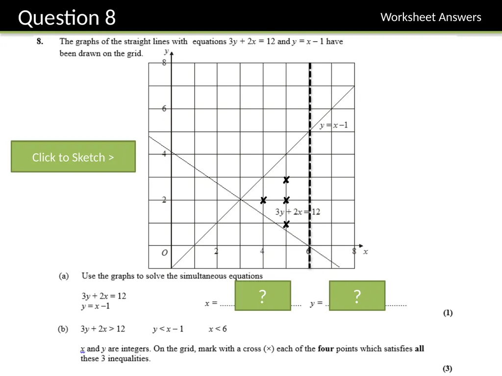 GCSE: Inequalities – Shading Regions Dr J Frost - slide 13 of 14