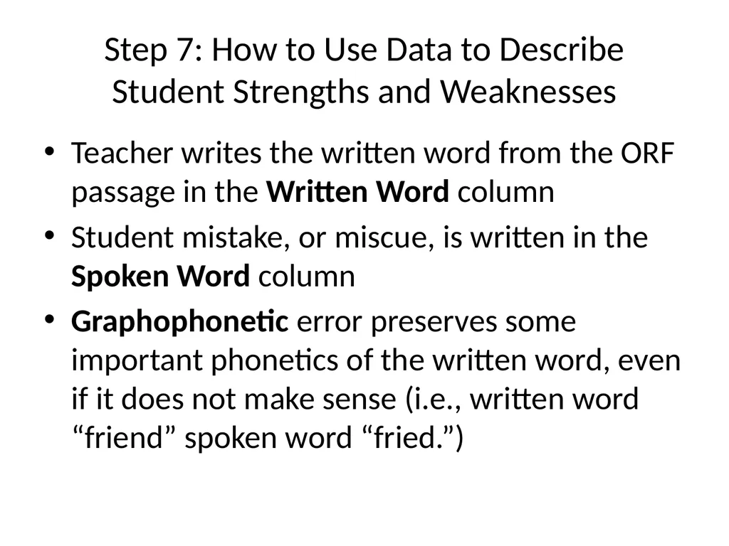 DIBELS – Part II SED 368 Fall 2012 Review DIBELS - slide 36 of 42