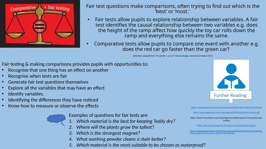 5 Enquiry Types Pattern-Seeking Observing Fair - slide 3 of 10