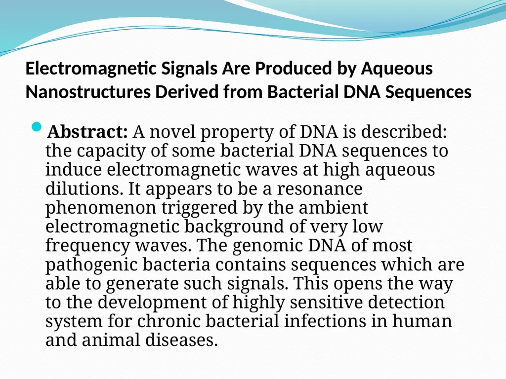 BEYOND THE MOLECULE: Theory Evidence Biological - slide 10 of 45